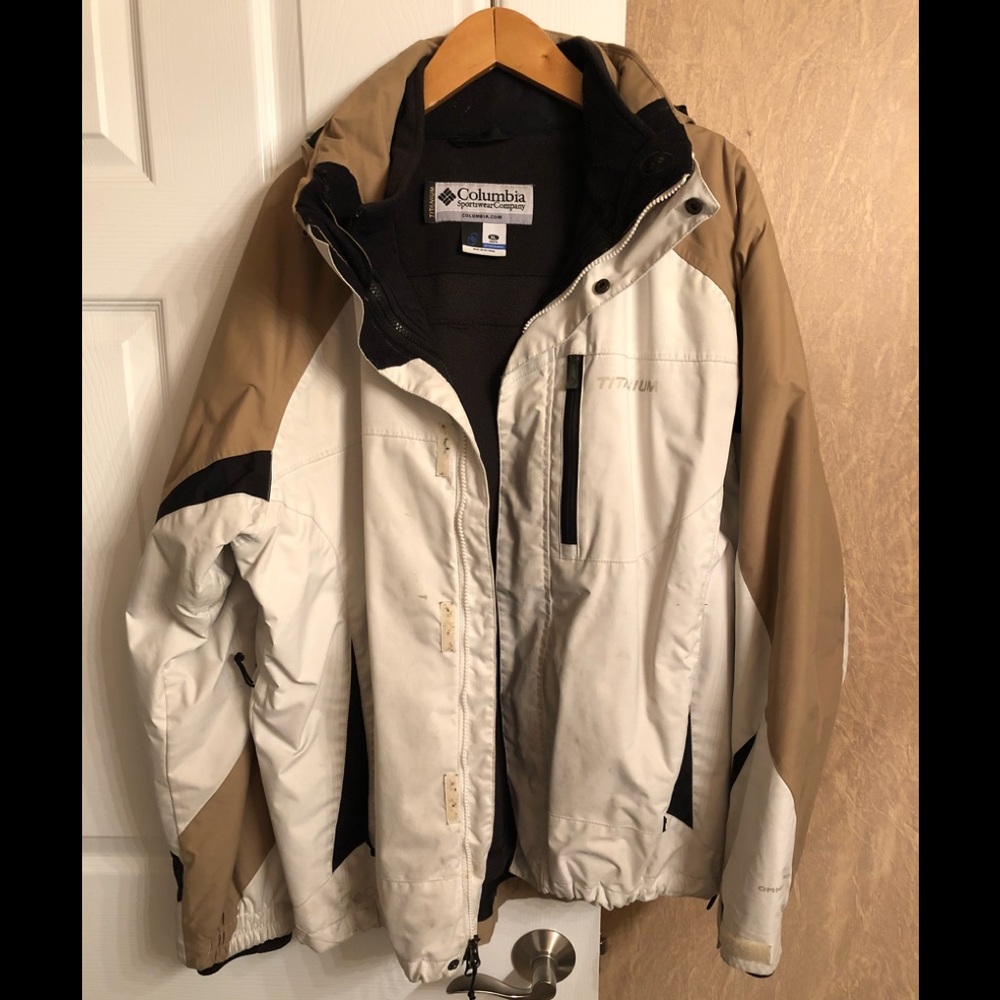 Columbia winter Tru later coat with zip in fleece